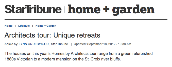 Michael J. Rabatin - MJR Design Stuido - Star Tribune
